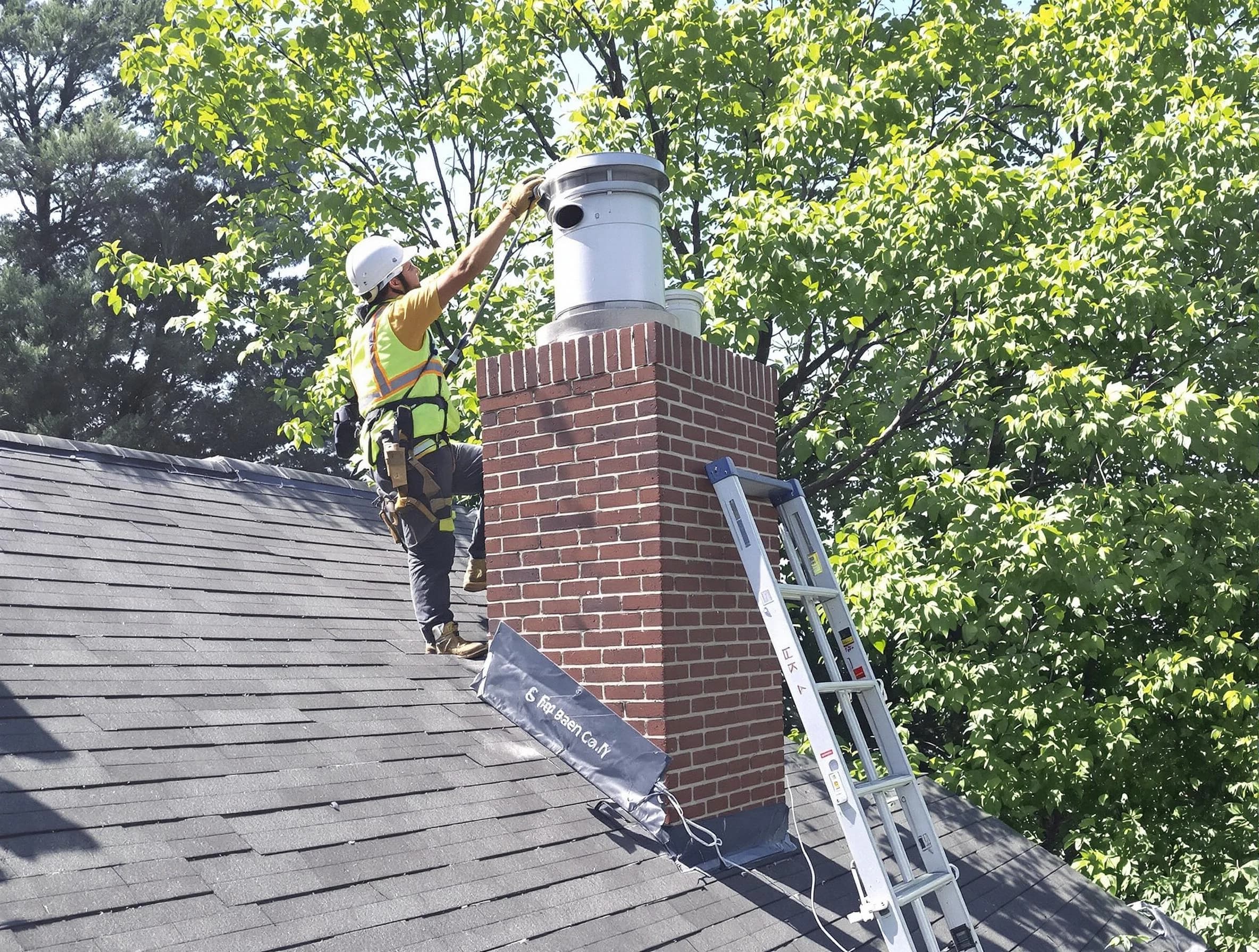 Chimney liner inspection by Sandy Chimney Sweep in Sandy, UT
