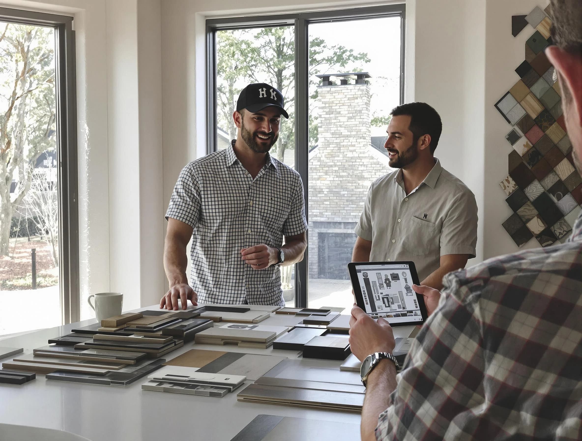 Sandy Chimney Sweep remodeling a chimney and fireplace in Sandy, UT