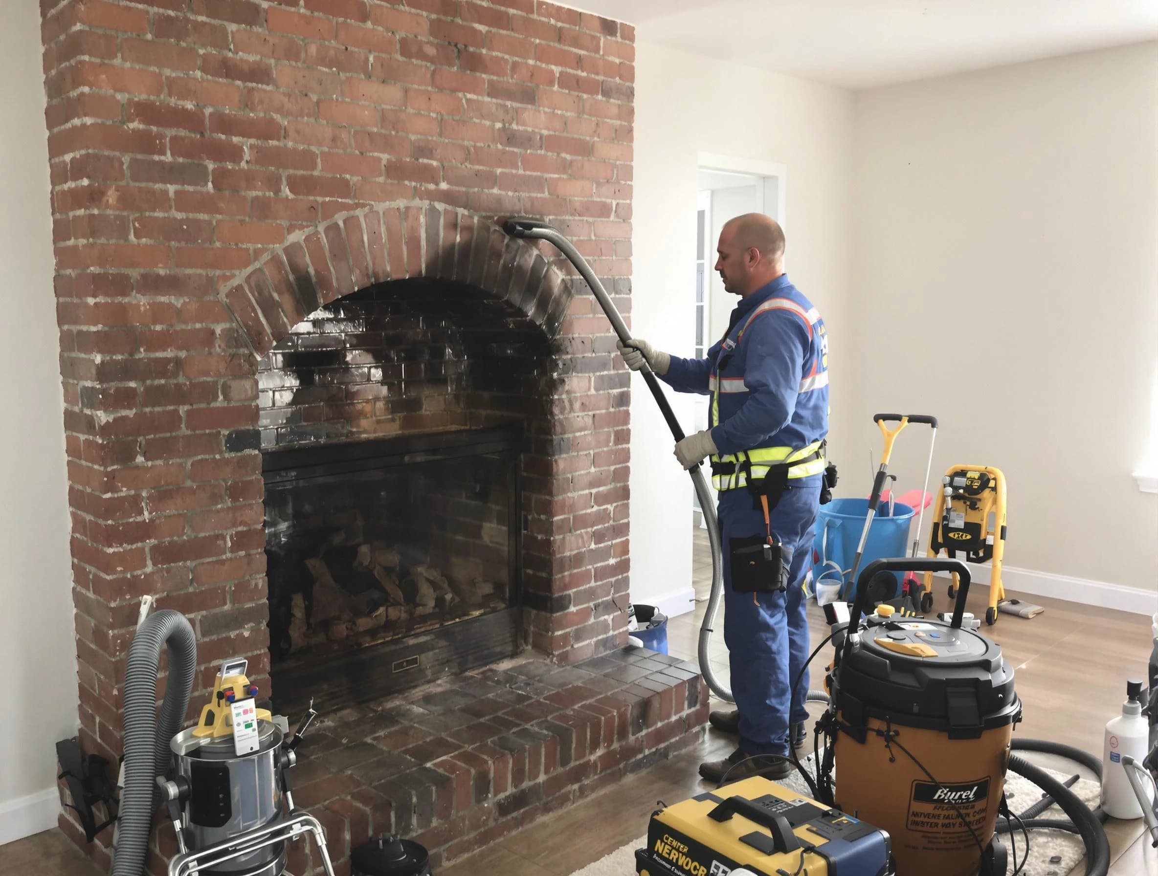 Sandy Chimney Sweep expert performing detailed chimney sweep in Sandy, UT