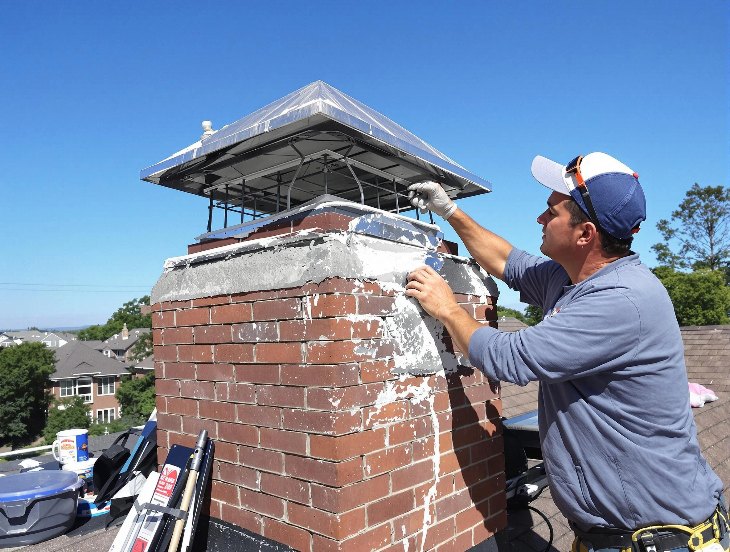 Chimney Crown Services in Sandy