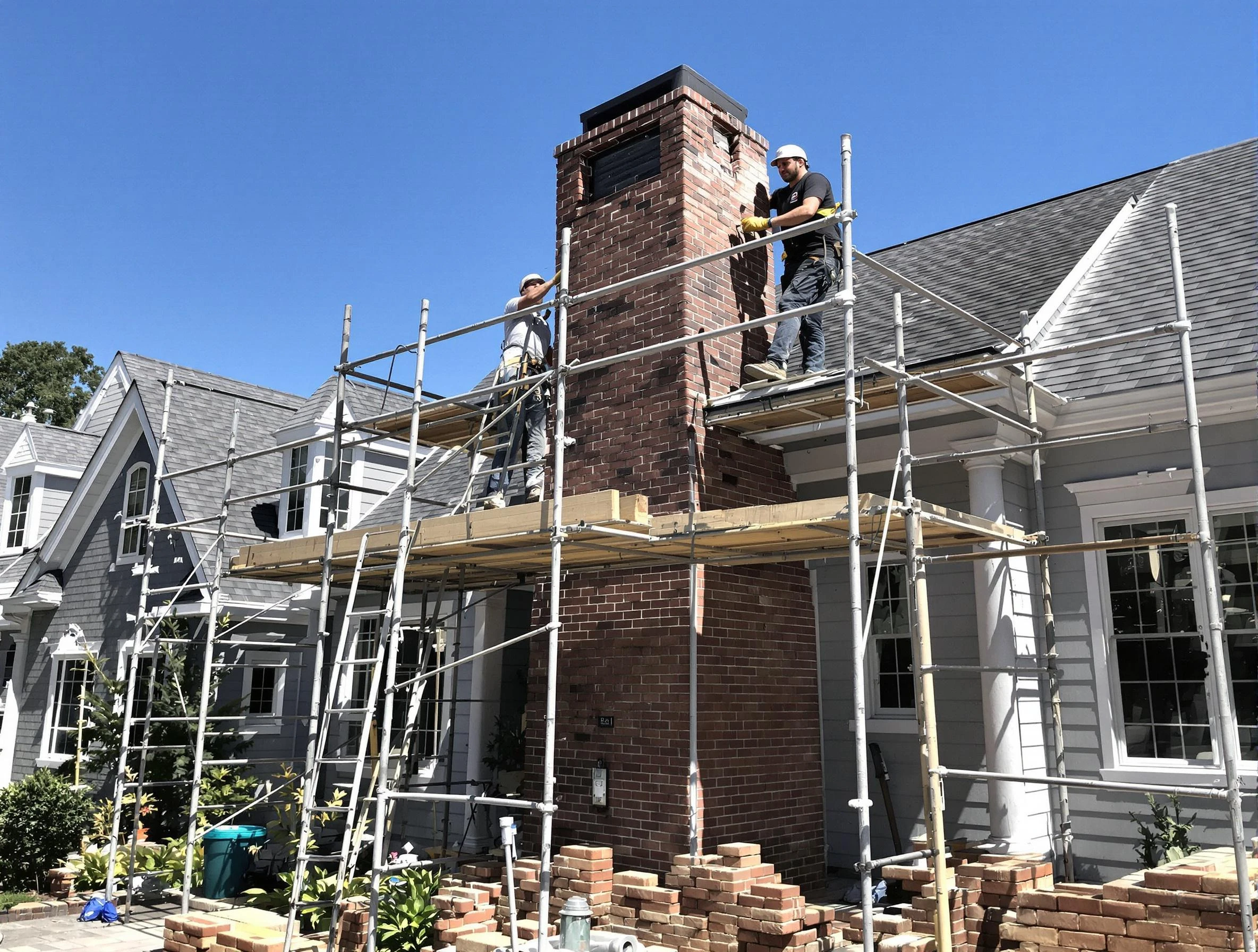 Chimney Rebuilding in Sandy