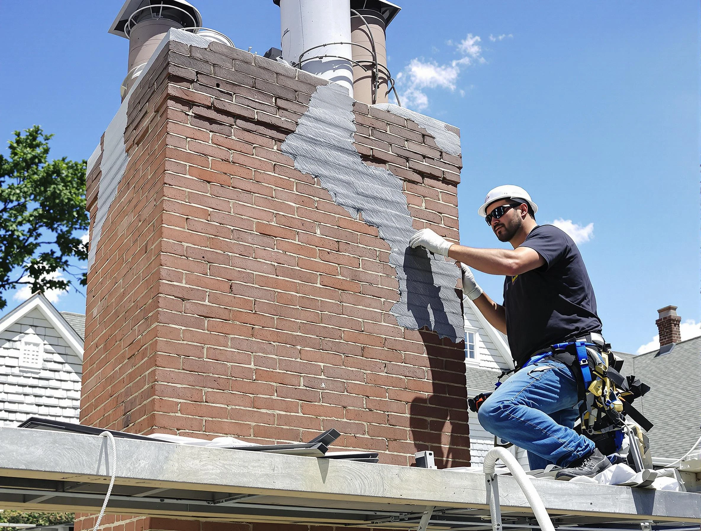 Chimney Restoration in Sandy