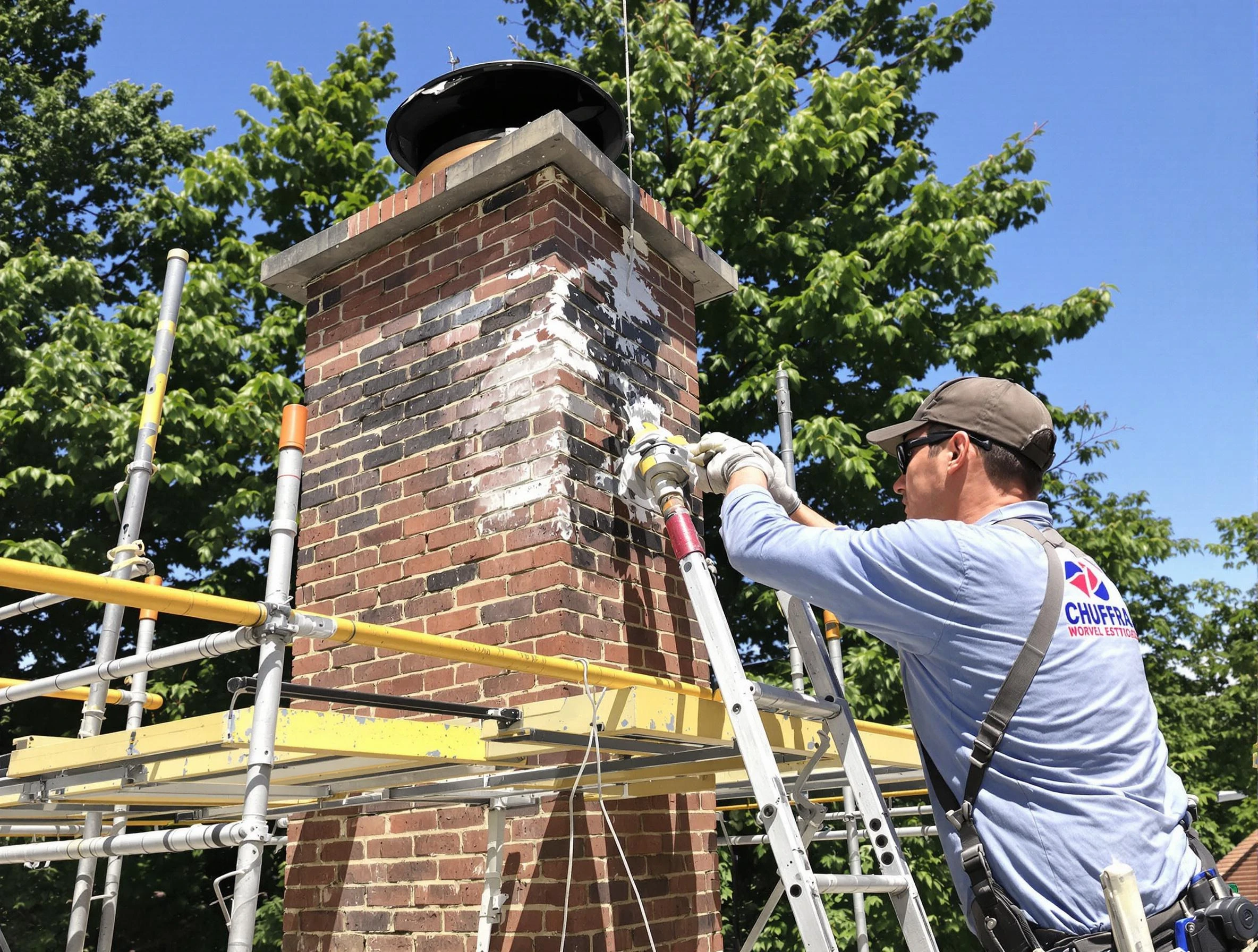 Structural chimney repair by Sandy Chimney Sweep in Sandy, UT
